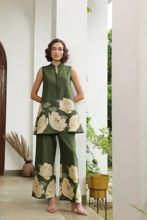 Poppy Field Cotton Flex Co-ord Set