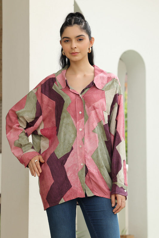 Artful Angles Russian Silk Shirt