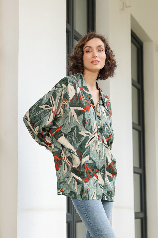 Nature’s Whisper Russian silk Shirt