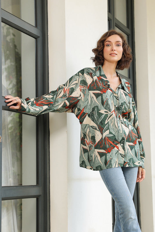 Nature’s Whisper Russian silk Shirt