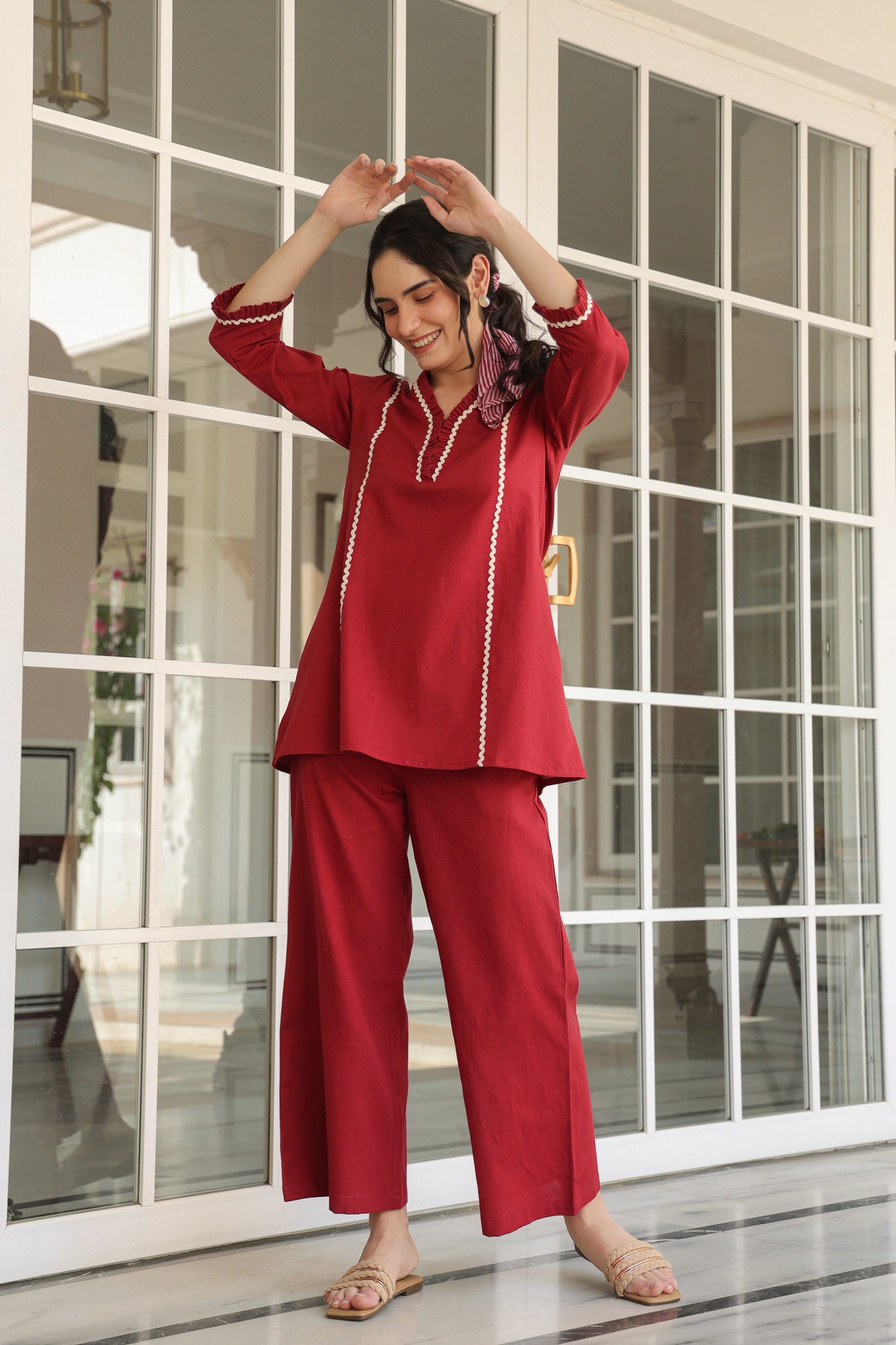 Ruby Grace Cotton Flex Co-ord Set