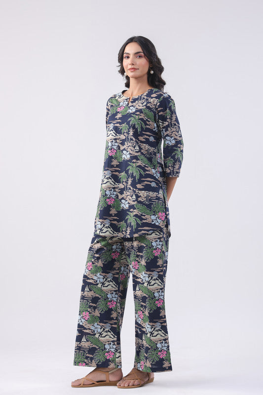 Lushia Cotton Loungewear Set