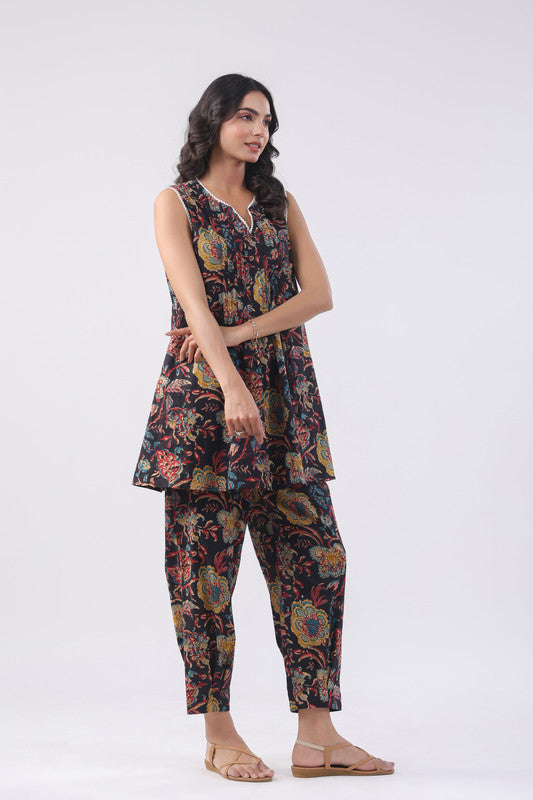 Botanical Floral Cotton Co-ord Set