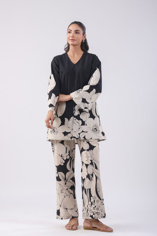 Eclipse Bloom Cotton Co-ord Set