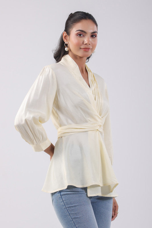 Pearl Mist Russian Silk Top