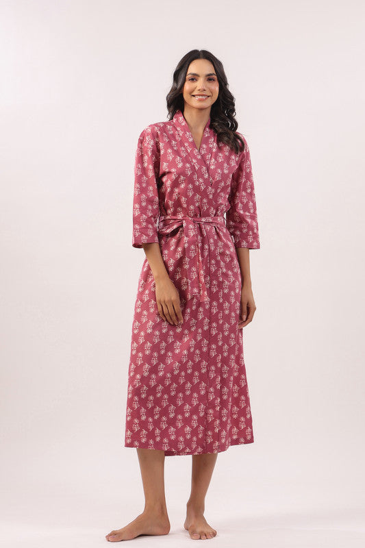 Winewood Whisper Cotton Robe