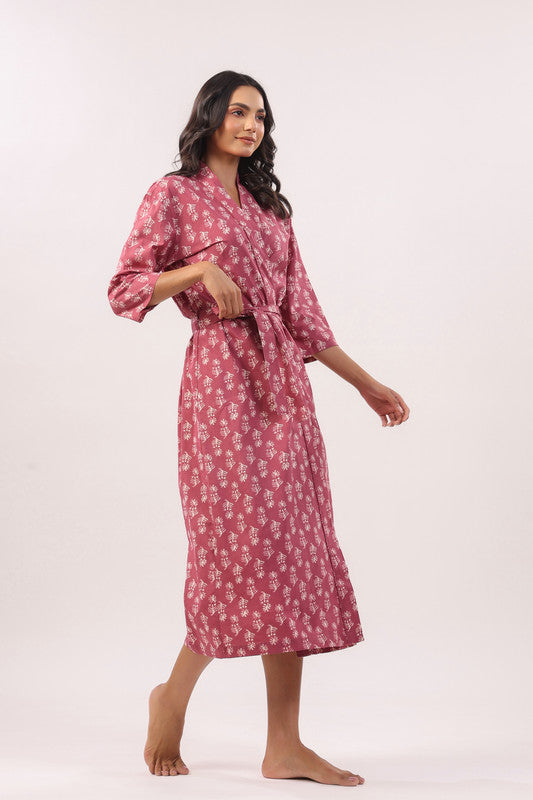 Winewood Whisper Cotton Robe