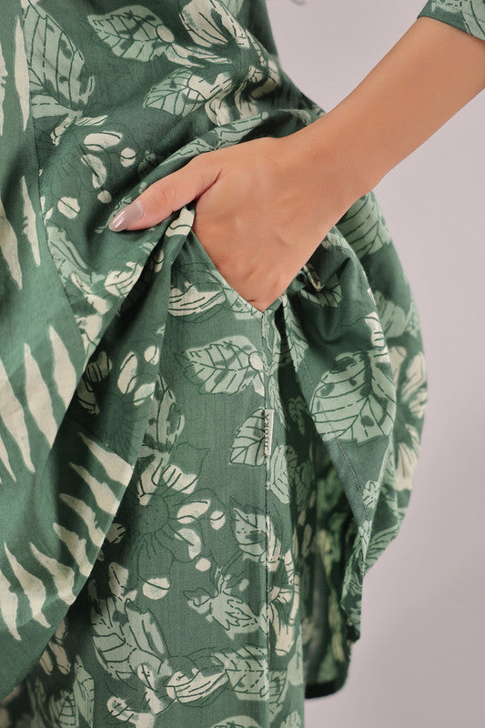 Sage Harmony Printed Cotton Co-ord Set