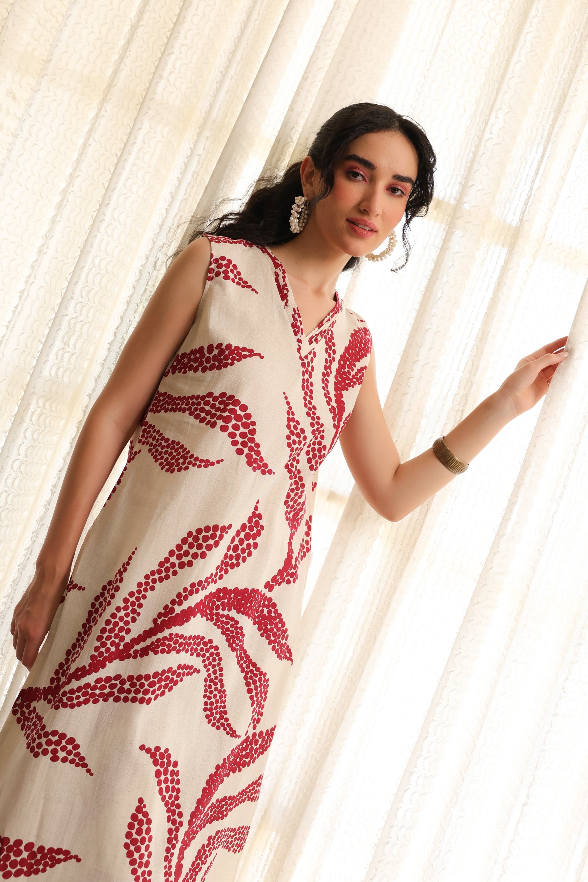 Ivory Blush Botanical Cotton Flex Co-ord Set