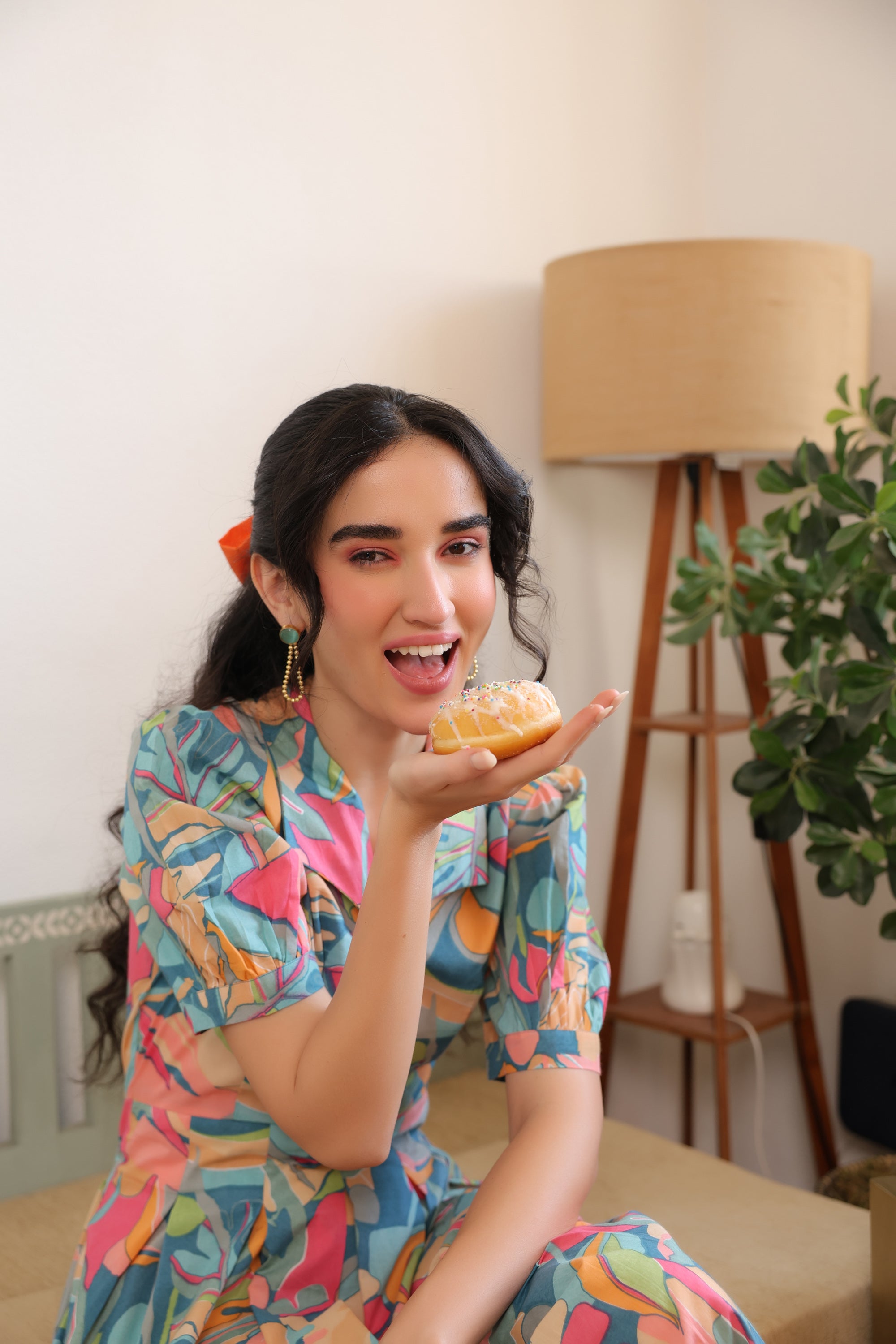 Meadow Bloom Vintage Cotton Dress