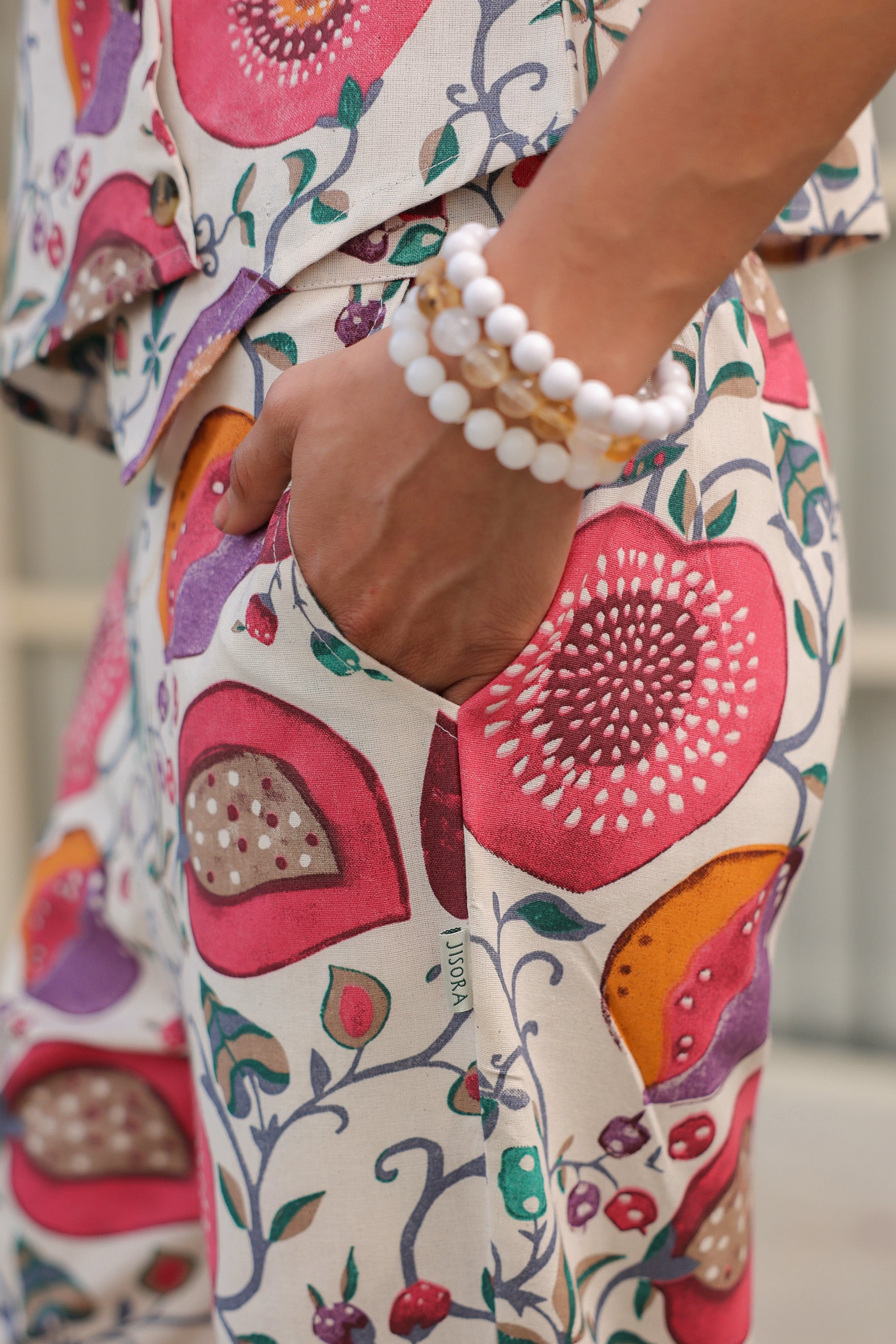 Floral Orchard Breeze Cotton Flex Co-ord Set