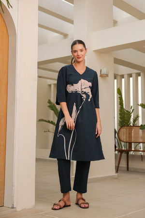 Blackberry Mist Cotton Co-ord Set