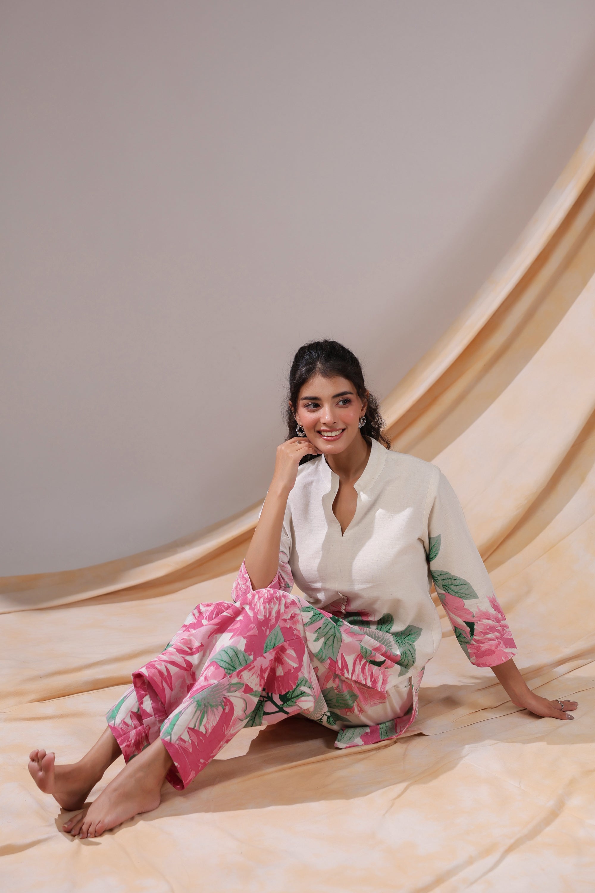 Blush Botanica Cotton Flex Co-ord Set