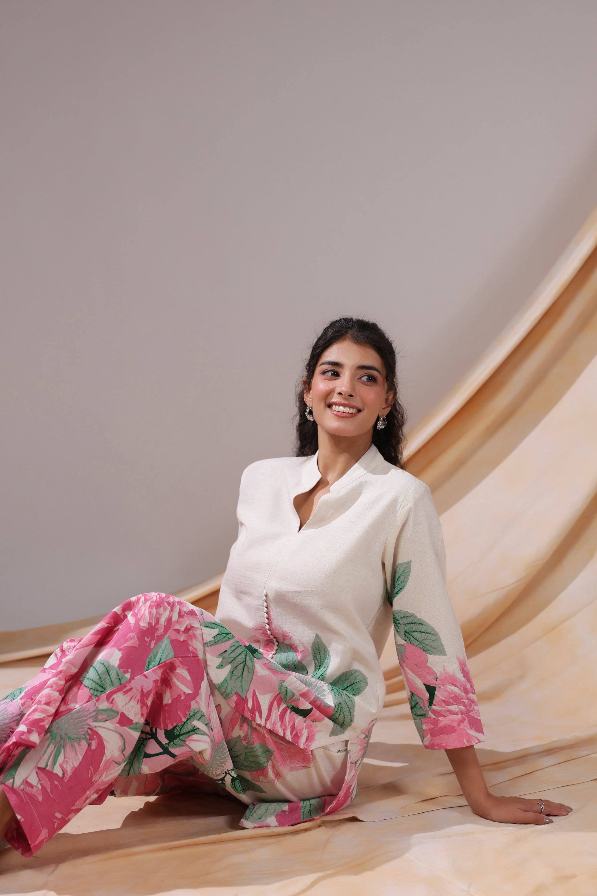 Blush Botanica Cotton Flex Co-ord Set