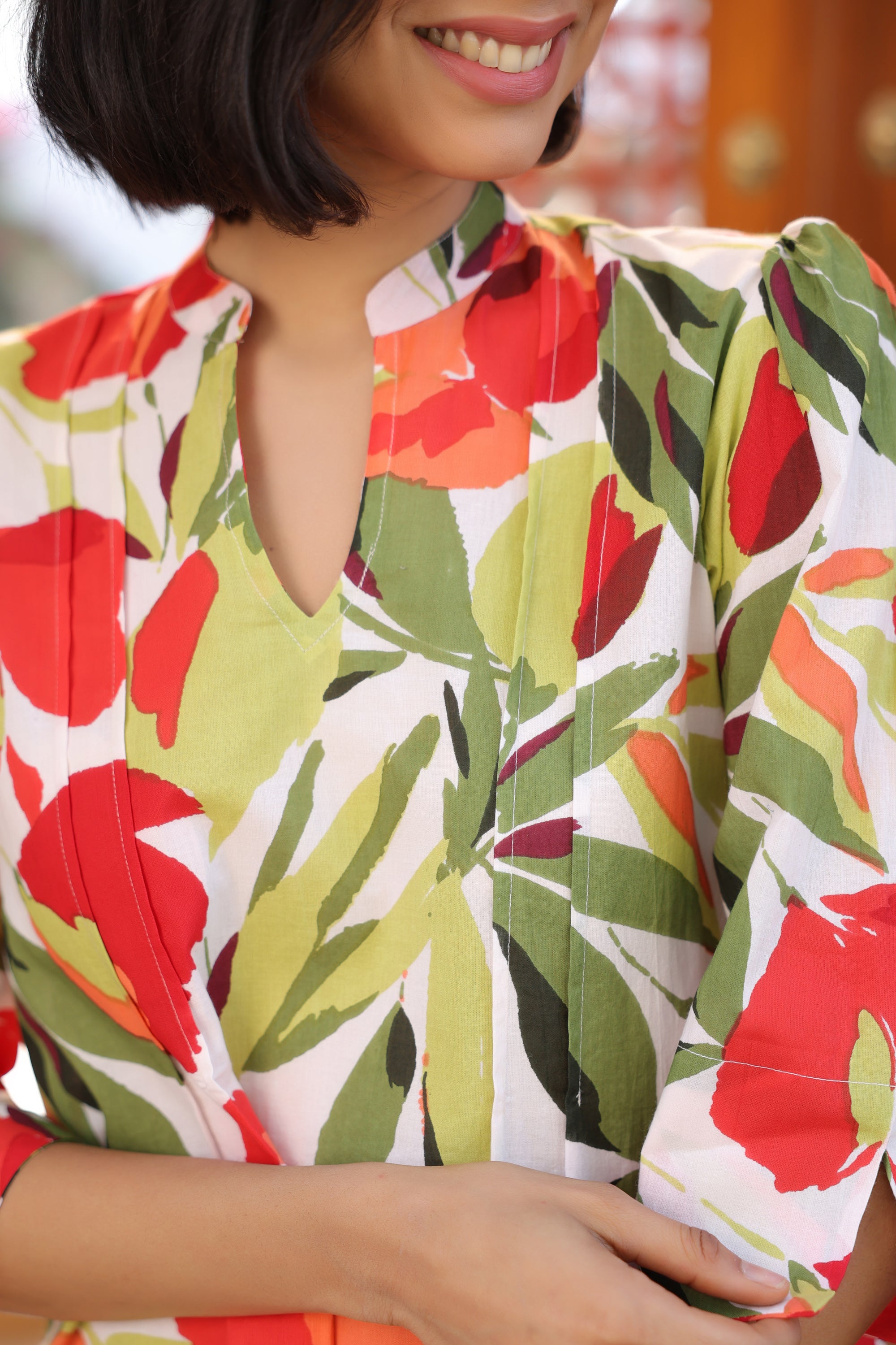 Fruitful Bloom Cotton Co-ord Set