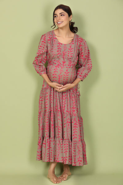 Pure Cotton Comfortable Maternity Wear for Women Suitable for Feeding