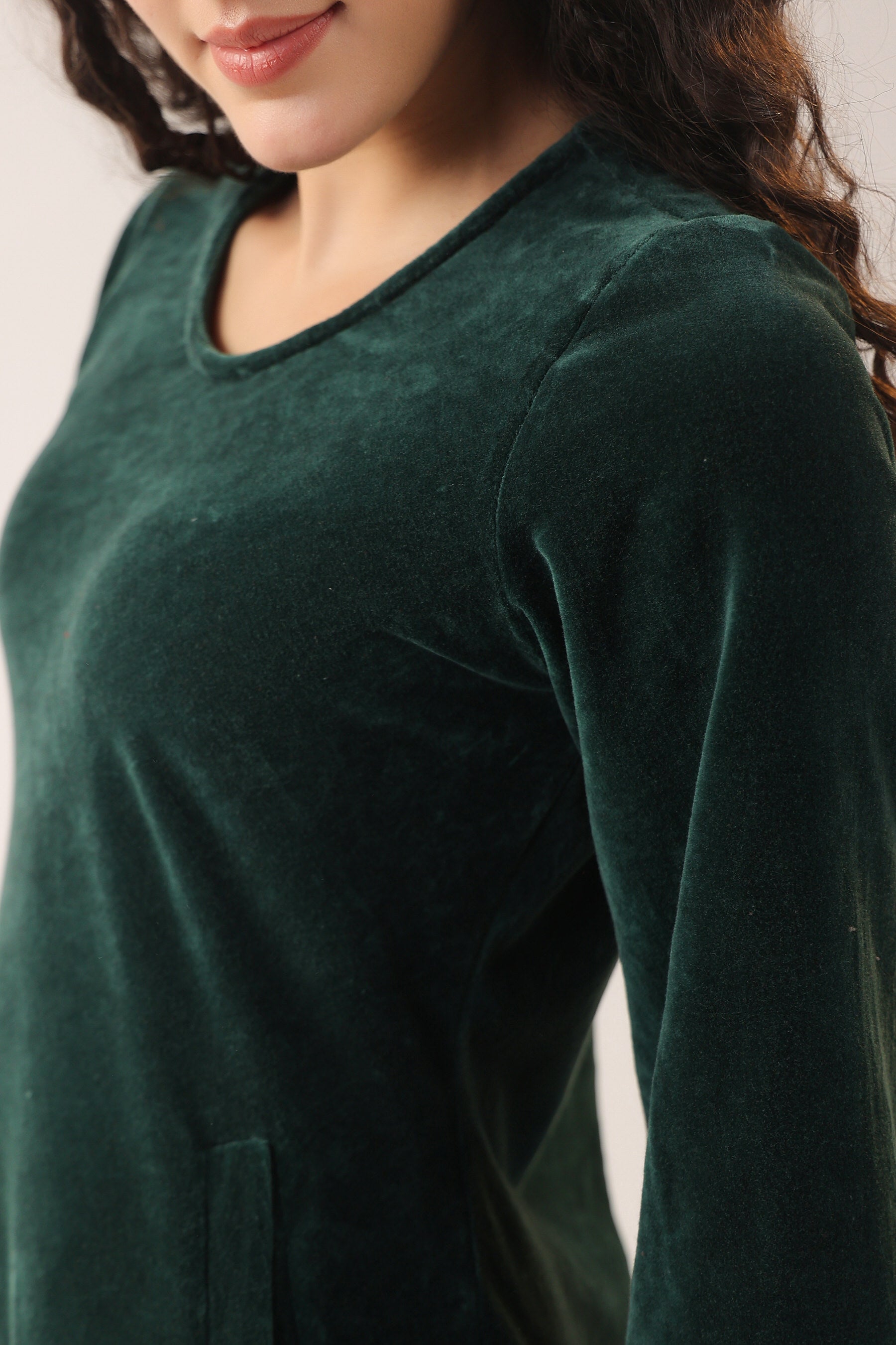 Forest Elf Velvet Co-ord Set