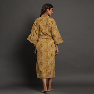 Airy Desert On Yellow Robe Jisora Jaipur