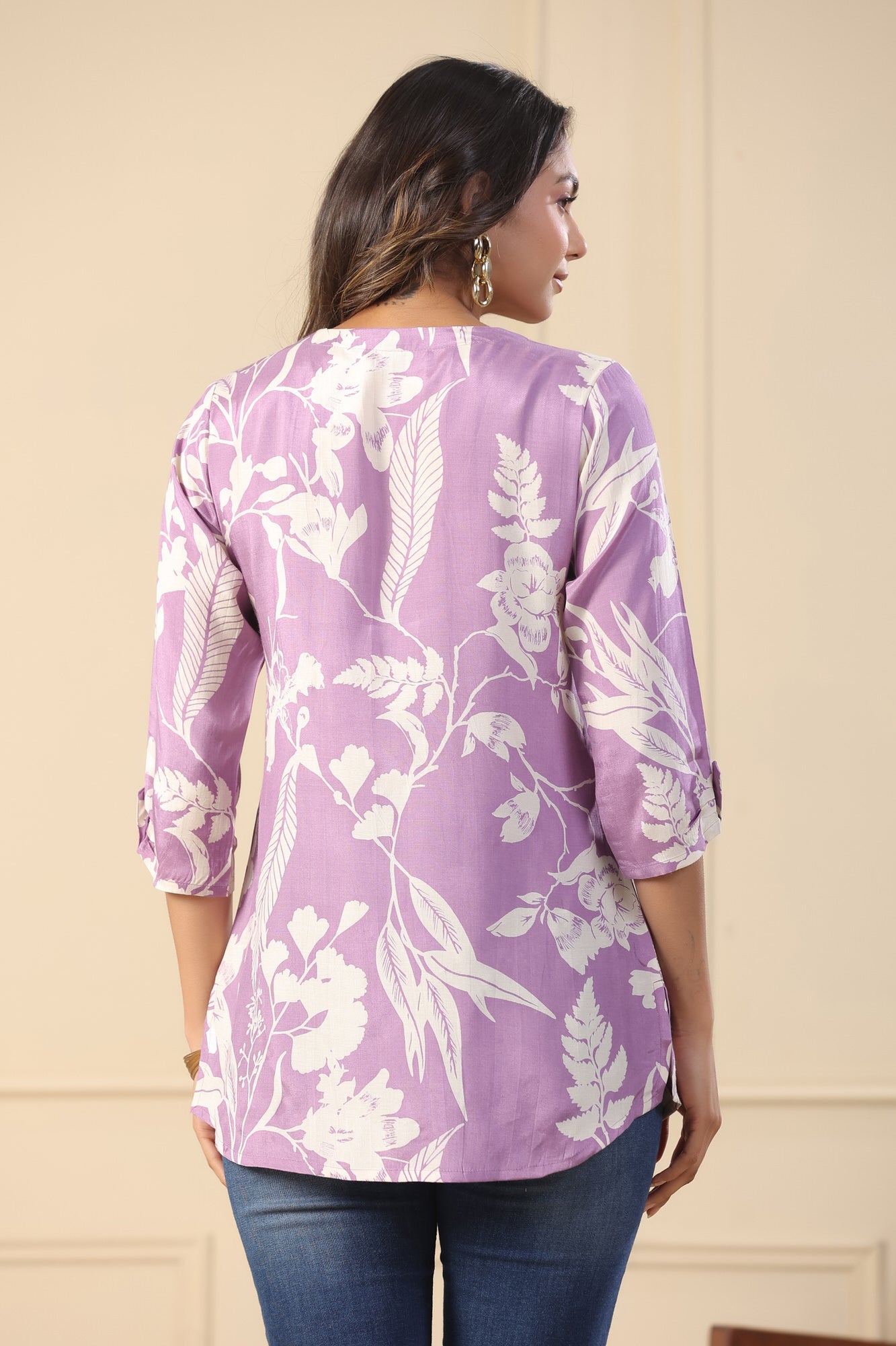 Plum & Pearl Russian Silk Top