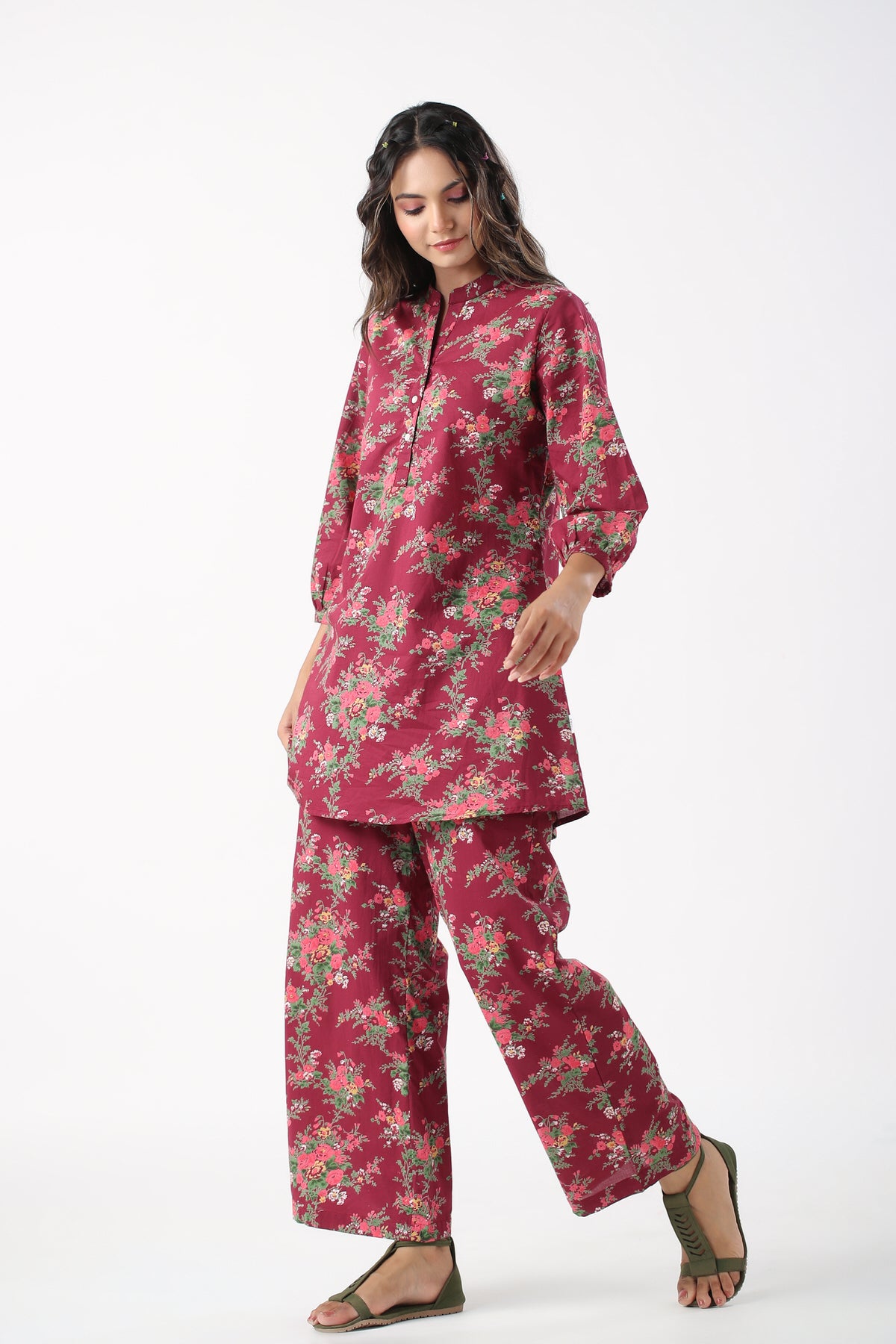 Plush Paradise Cotton Loungewear Set