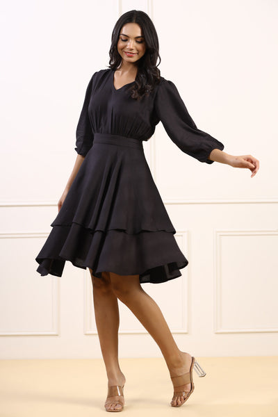 Black Sage Mini Dress