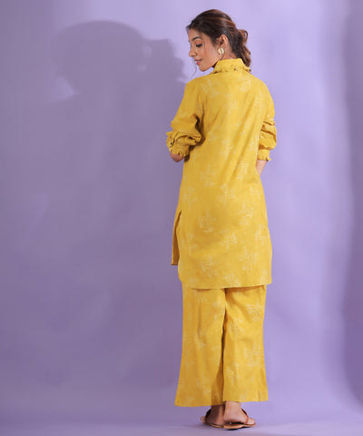 Rosey Embry on Yellow Loungewear Set