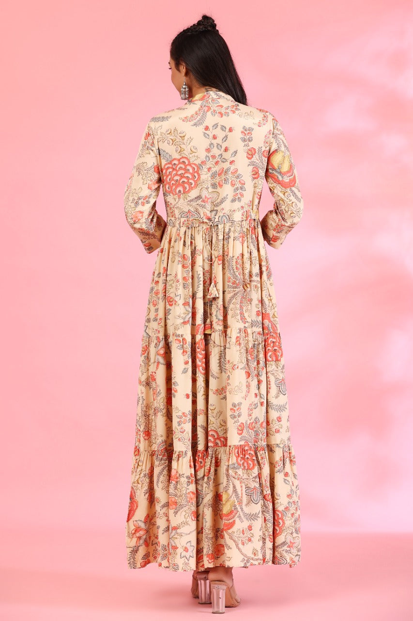 Sehra Jaal Silk Maxi Dress